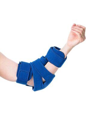 Adjustable Elbow Brace with Goniometer - Comfortable Orthosis for Range of